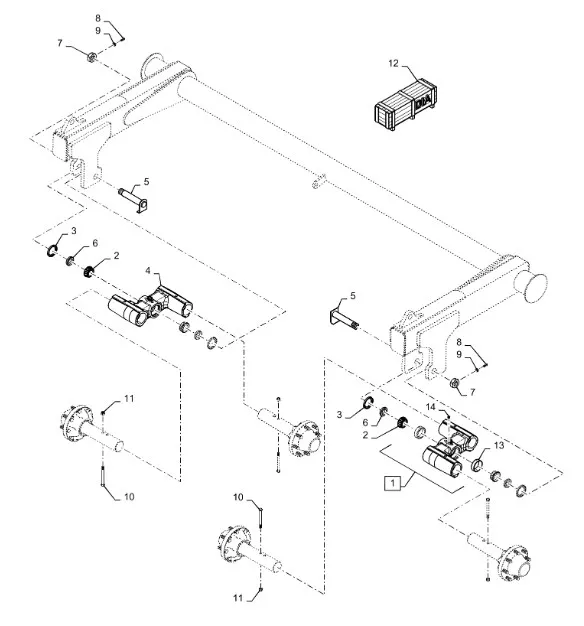 47553048 - балка балансирная